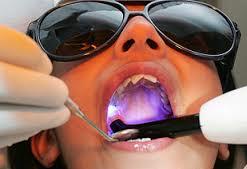 girl having a dental checkup