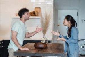 quarreling
